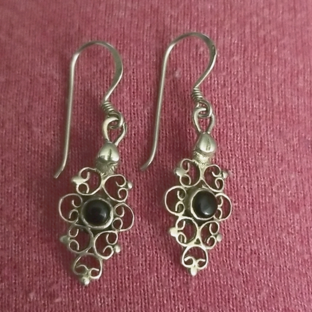 Silver (925) Dangle Earrings